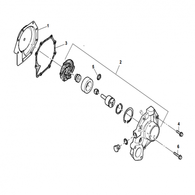 Coolant Pump“40MDDCA,”“55MDDCB ,”“65MDDCC,”“80MDDCD,”“99MDDCE,”“40MDDCF,”“50MDDCG,”“65MDDCH,”“80MD