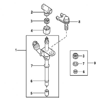 Group 16--2: Fuel Injection Nozzle, continued  第16-2组：燃油喷嘴