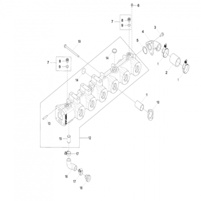 Group 28: Exhaust Manifold  第28组：排气歧管“GM93289,”“GM93285,”“GM91650,”“GM85414,”“GM85412,”“GM85410,”“GM51613,”“GM