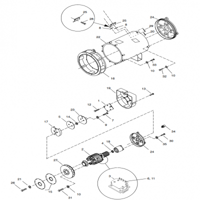 Group 201: Generator and Mounting, continued  第201组：发电机和安装，“GM91650,”“40MDDCA,”“55MDDCB ,”“65MDDCC,”“80MDDCD,”“99MDDCE,”“G