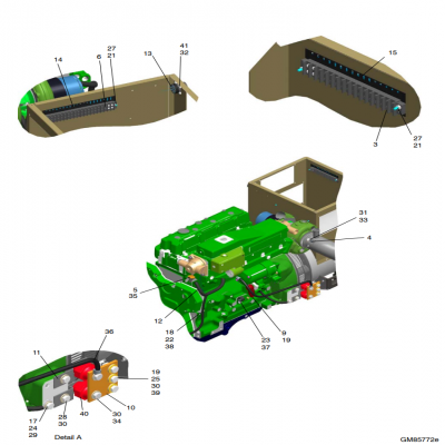 Control and Harness, continued  控制和线束“GM91650,”“40MDDCA,”“55MDDCB ,”“65MDDCC,”“80MDDCD,”“99MDDCE,”“GM93289,”“G