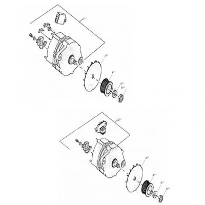 Alternator Neg Ground 交流发电机负接地 40MDDCA-  55MDDCB-  65MDDCC-  80MDDCD-  99MDDCE-  40MDDCF-  50MDDCG-  65MDDCH-  80MDDCJ-  35MDDCK-  40MDDCL- 55MDDCM-  65MDDCN-  80MDDCP-  99MDDCR-  55MDDCS