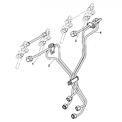 Fuel Injection Lines (MDDCA, MDDCB, MDDCC, MDDCF and MDDCG) 燃油喷射管路