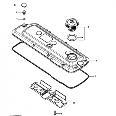 Group 11: Rocker Arm Cover, continued 第11组：摇臂盖