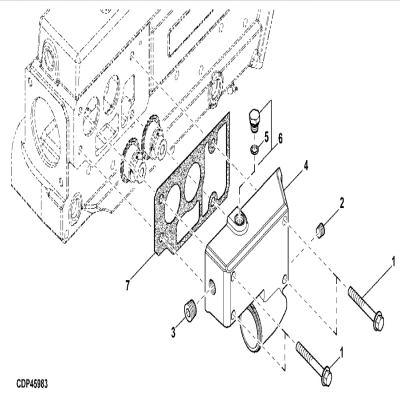 Group 21: Thermostat Cover  第21组：节温器盖