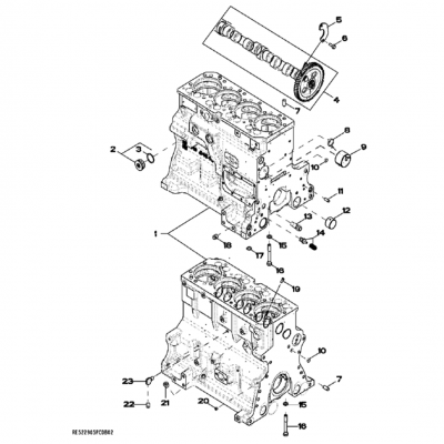 Group 46: Cylinder Block, continued  第46组：气缸体，&ldquo;GM93289,&rdquo;&ldquo;GM93285,&rdquo;&ldquo;GM91650,&rdquo;&ldquo;GM85414,&rdquo;&ldquo;GM85412,&rdquo;&amp