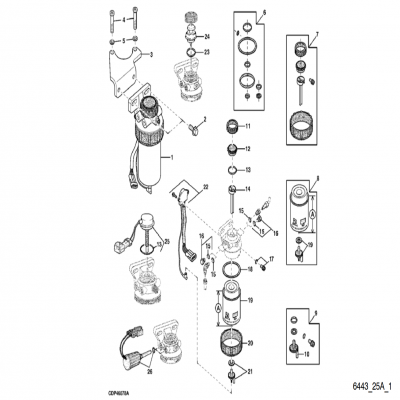 Group 81: Primary Fuel Filter  第81组:燃油初效过滤器“GM93289,”“GM93285,”“GM91650,”“GM85414,”“GM85412,”“GM85410,”“GM51613,”&ld